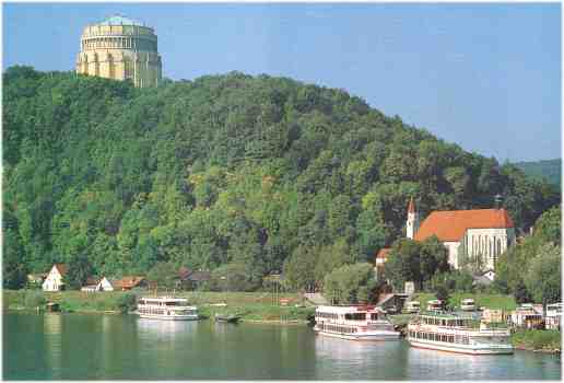 Schiffsanlegestelle Donau in Kelheim